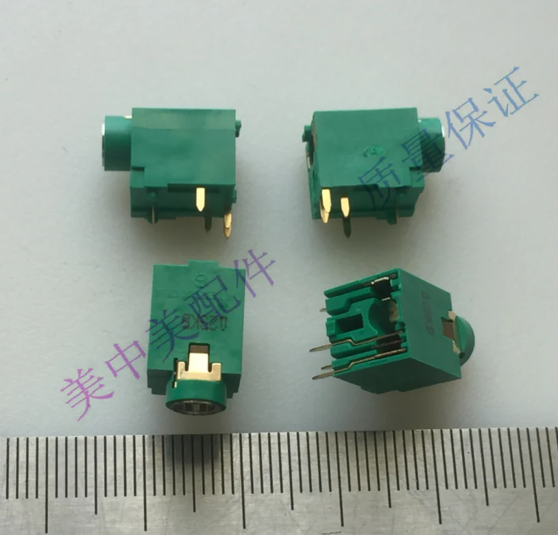 (2pcs) original brand new laptop 3.5mm audio female socket connector copper port | Обустройство дома