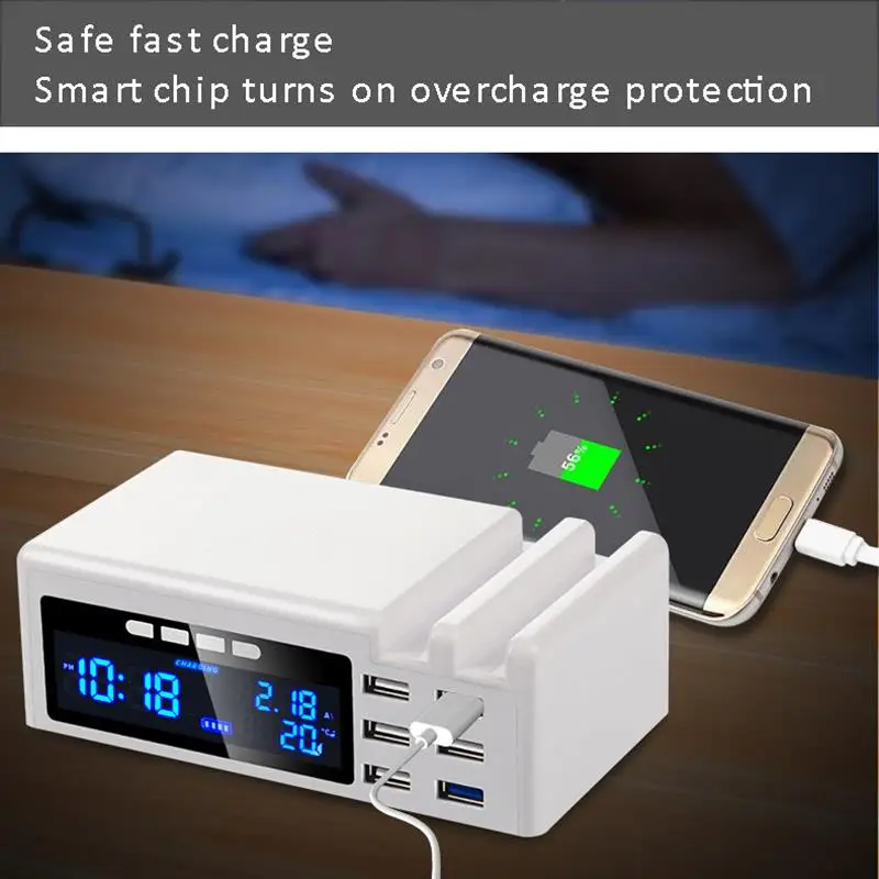 Usb зарядная станция 6 портовая для телефона и других USB зарядных