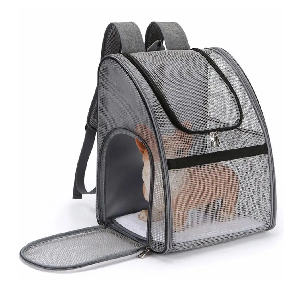 Дышащая кошка Carrier Рюкзак Большой Ёмкость кота собаки сумка для переноски