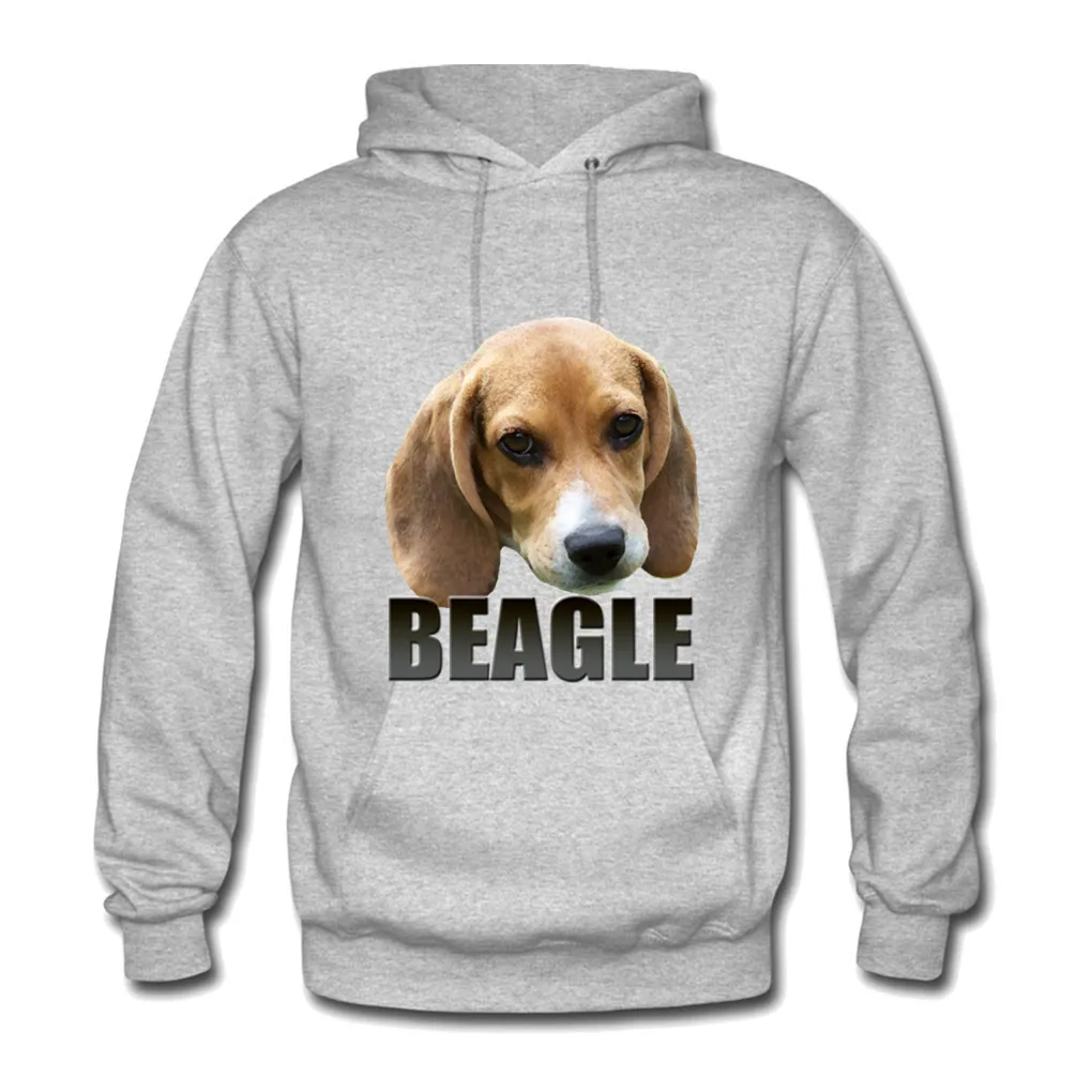 Beagle Собака толстовки осень новая мода Печать повседневные фитнес уличная хип хоп