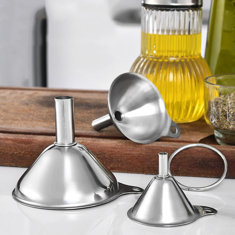 Кухонная масляная Воронка Из Нержавеющей Стали многофункциональная для питья