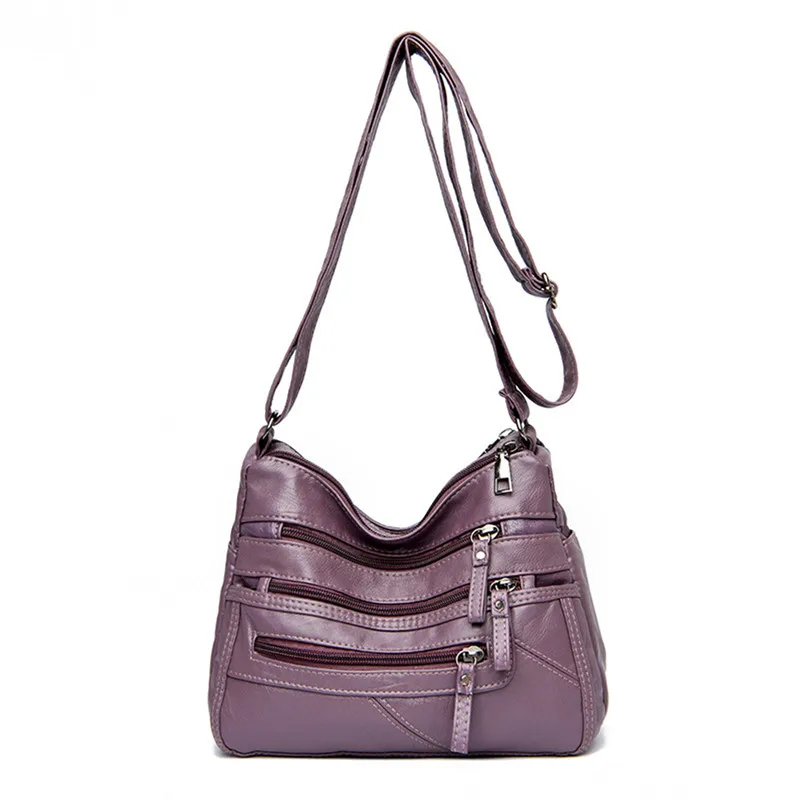 

New Shoulder Crossbody Bags for Women High Quality Pu Leather Messenger Bag for Girls 2021 Female Purse And Handbags