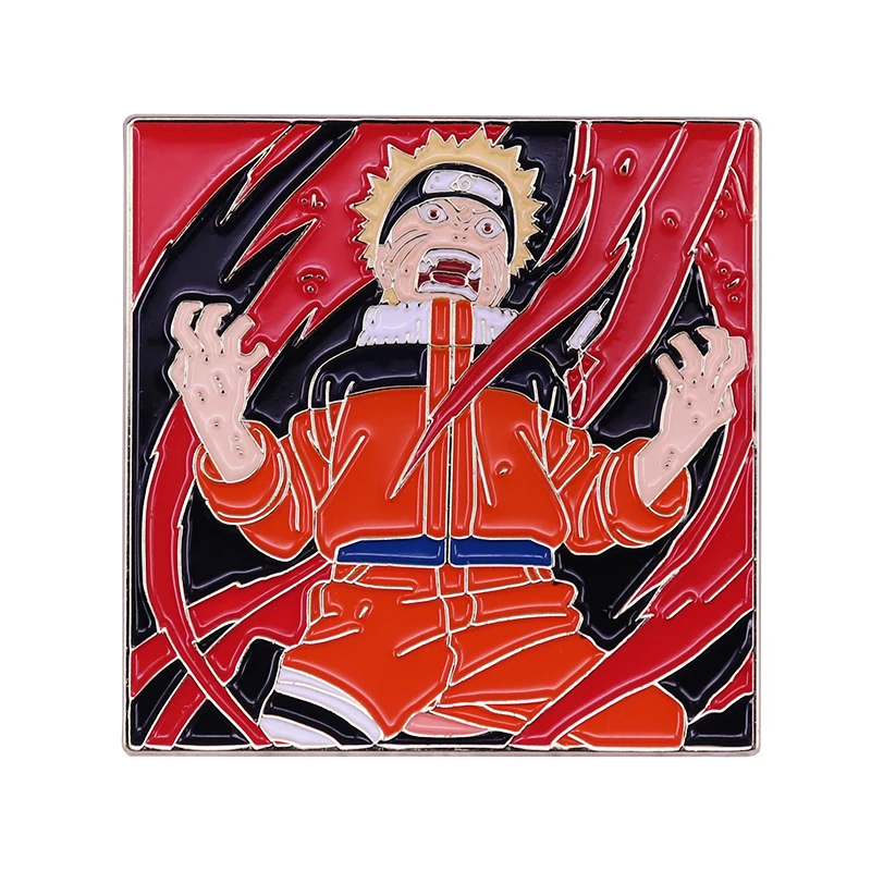 

Anime Character Uzumaki Enamel Pin Japanese Shippuden Brooch super saiya Badge Cute Boy Accessory