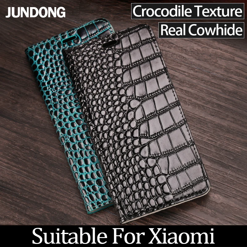 Flip Phone Case For Xiaomi Redmi Note 4 4X 5 6 7 8 Pro Mi 9 se 9T A1 A2 A3 lite Max 2 3 Y3 Poco F1 Cowhide case Cover | Мобильные