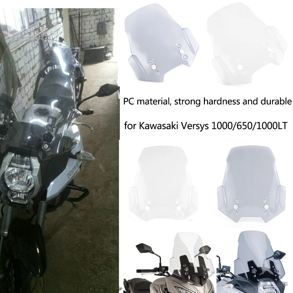 650 Versys аксессуары ветровое стекло обтекатель для Kawasaki 1000 LT 2013 2014 2015 2016 2017 2012