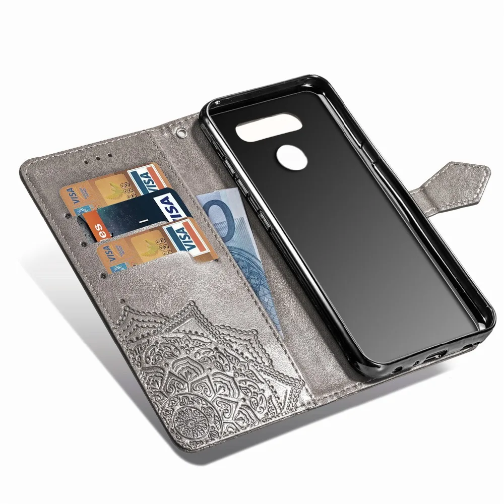 Роскошный чехол-книжка из искусственной кожи для LG LV3 LV5 LV7 K11 K30 K40 K50 Q60 LG Stylo 4 Stylo 5 Q Stylo