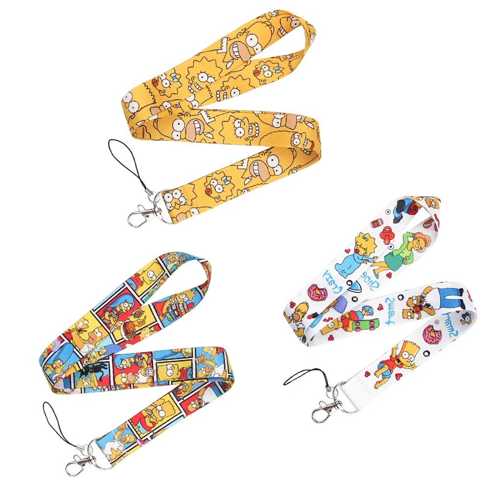 JF0147 Забавный мультяшный принт ремешок для ключей Камера свисток Прохладный