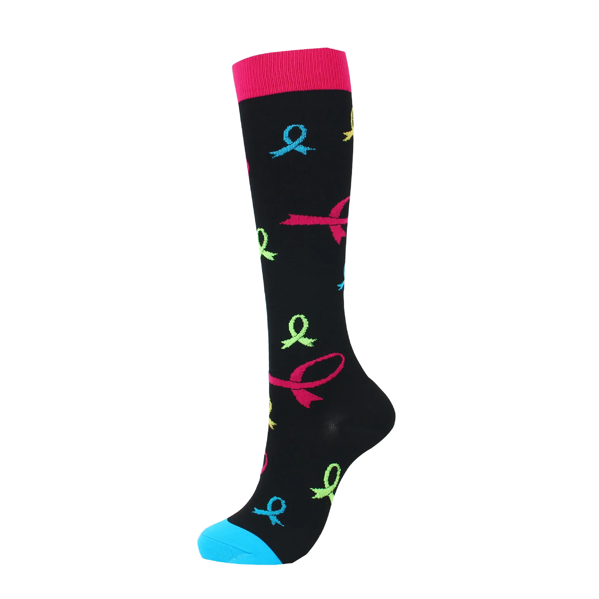 Nurse Compression Sock Running 6 Pairs Nurses Compression Sports Sock Medias De Compresion Chaussette De Compression