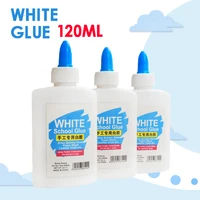 120ml white glue bakelite latex adhesive kindergarten diy art labor office stationery white latex water can be washed by hand
