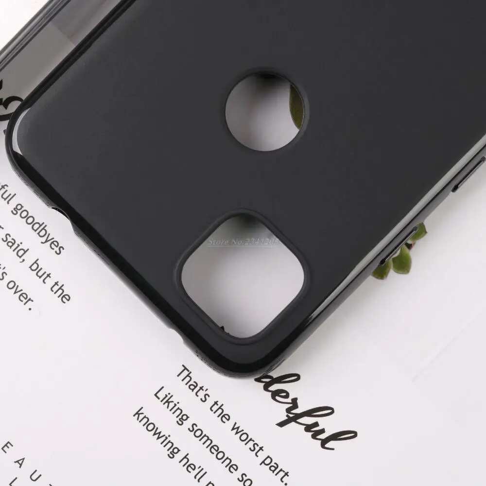Anti-knock Soft Black TPU Case For Google Pixel 7 6 5 4 3 XL 3 Lite Pudding Silicon Case For Google Pixel 3A 4A 5A 5G Back Cover