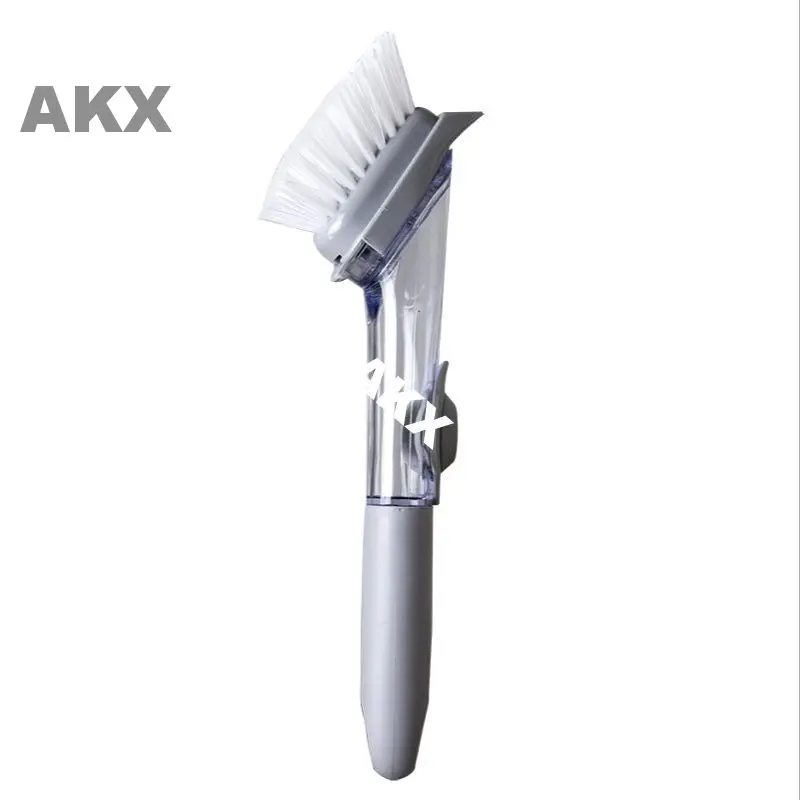 

Automatic liquid pot washing brush household kitchen long handle pot washing magic tool multifunctional pot washing brush