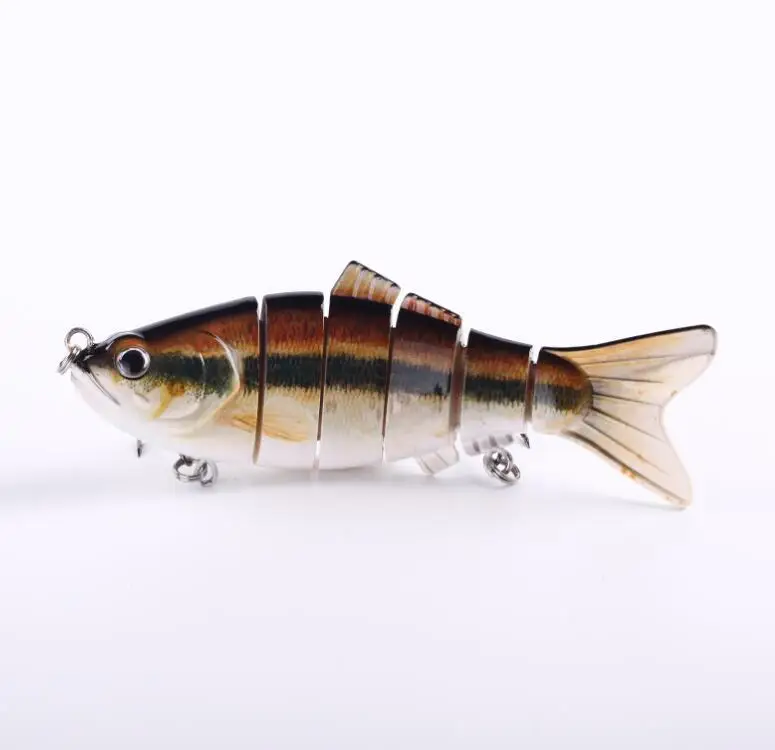 

LK-Luhan Hot-selling Burst Multi-section Bionic Bait 6 Sections of Road Yahai Fishing Gear Fake Bait Wholesale
