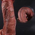 Искусственный дилдо для взрослых фаллоимитатор, интимные игрушки на сильной присоске, Женский мастурбатор