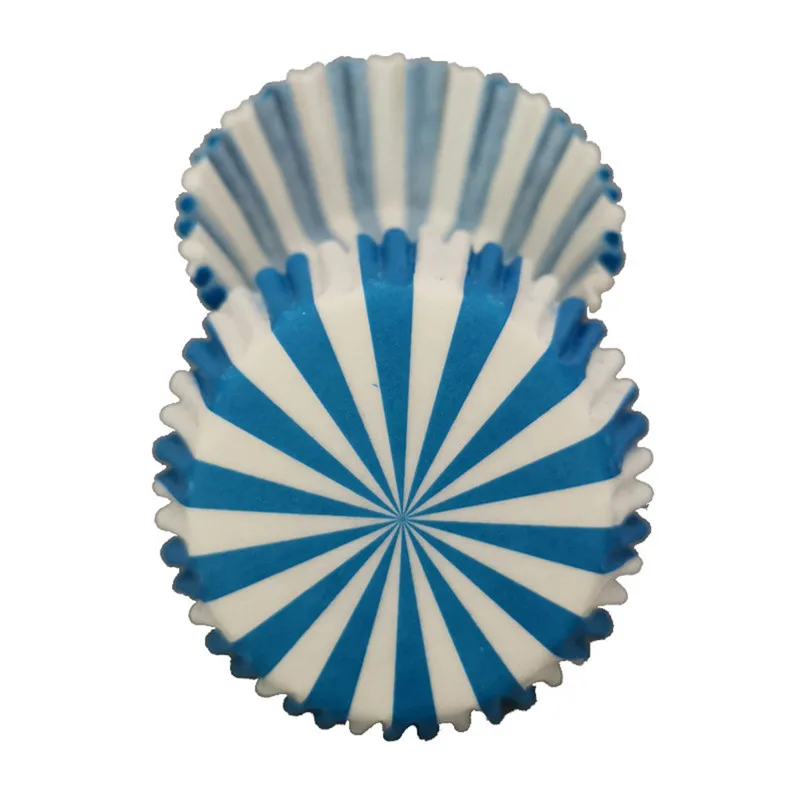 100 шт./компл. кекс красочные Бумага торт чехол с вкладышем обертка чашки выпечка