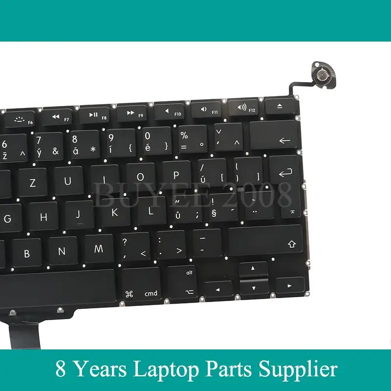 A1278 Клавиатура 2009 2010 2011 2012 года для Macbook Pro Чешская клавиатура светильник ка