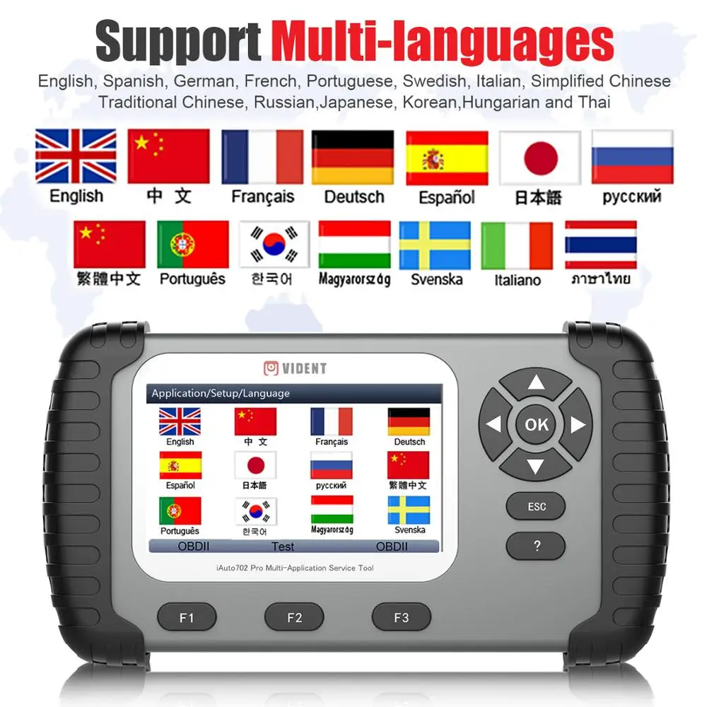 Диагностический инструмент GODIAG GT100 OBD II разъем блока управления IAuto702 Pro 702Pro OBD2 |