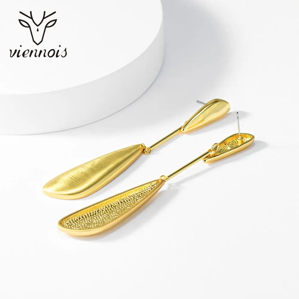 

Viennois Gold Plated Water Drop Dangle Earrings For Women Fashion Earrings 2020