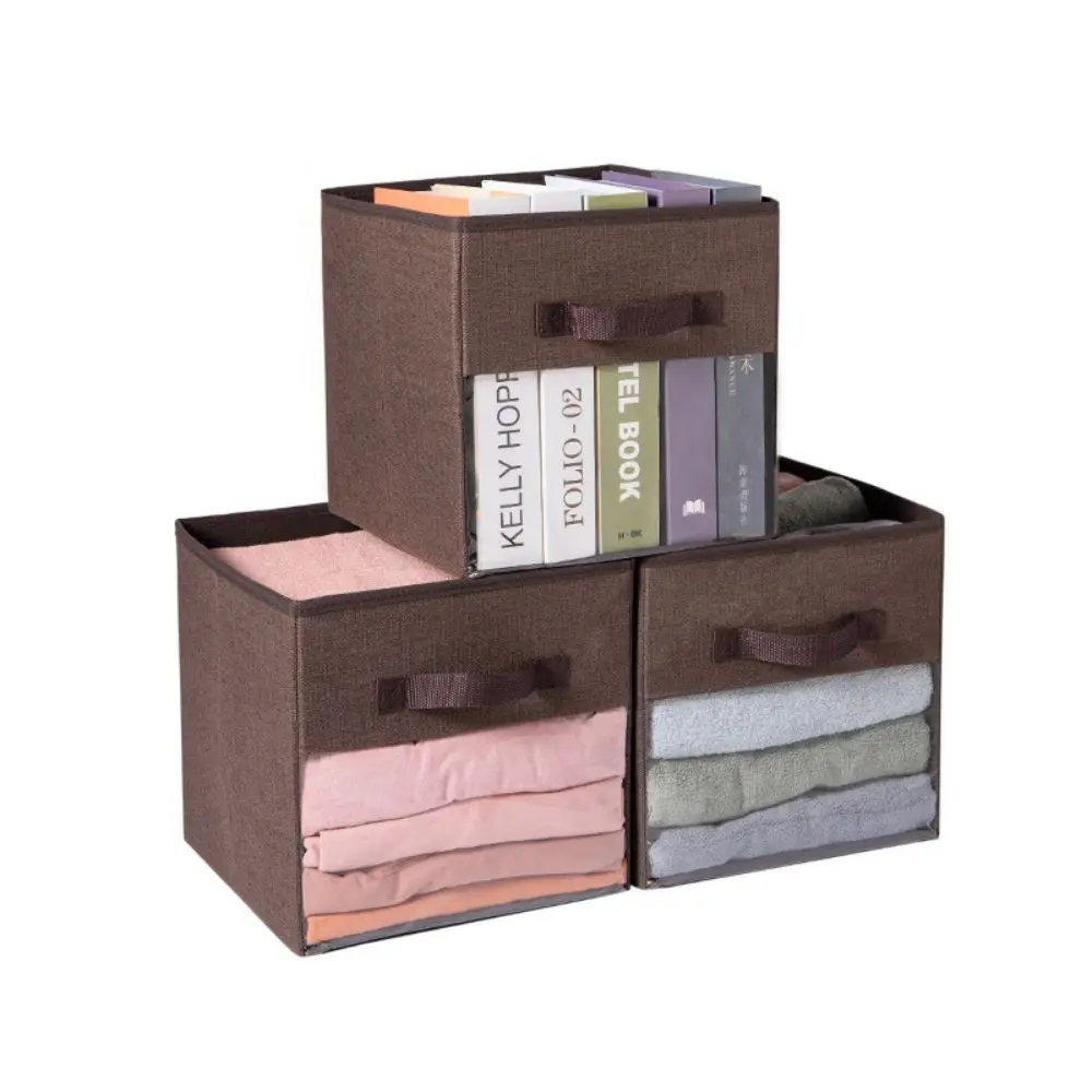 

Non-Woven Clothes Quilt Storage Bag Folding Quilt Dust-Proof Cabinet Finishing Box Sorting Pouches Clothes Cabinet Container Tra