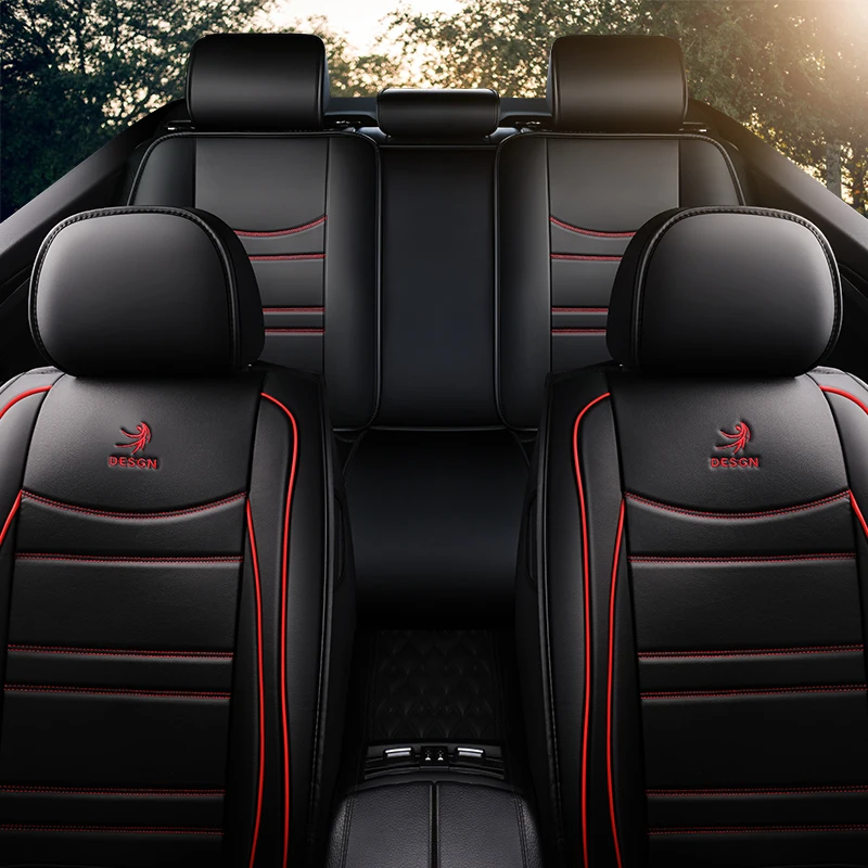 Кожаный чехол для 5-местного автомобильного сиденья kia sportage rio 3 ceed picanto soul spectra morning