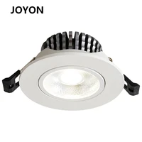 led downlight ultra thin spotlight adjustable angle embedded led living room ceiling light cob home background wall porch aisle
