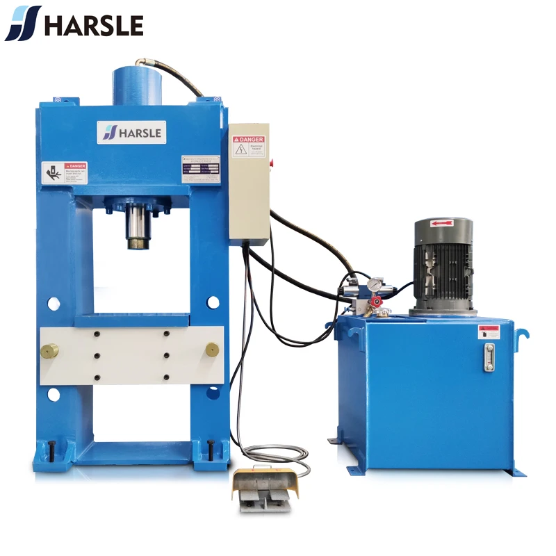 

HARSLE YL-63T Cheap Gantry Style Mini Manual Electric Hydraulic Press Machine