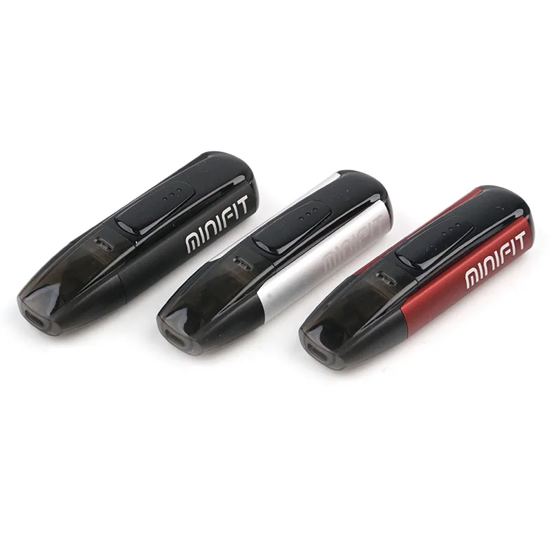 3 шт. Justfog Minifit Pod Комплект с 370 мАч батареей и 1,5 мл бак электронная сигарета Vape ручка все в одном пара кальян