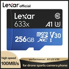 Карта micro sd Lexar A1 U3 V30, 256 ГБ, 100 дюйма