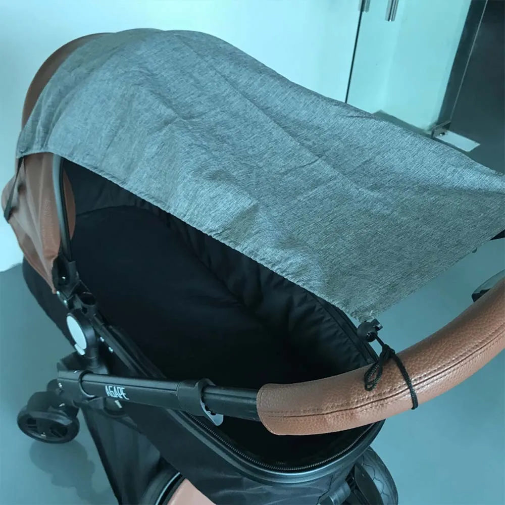 

Universal Baby Stroller Sun Awning Anti-UV Waterproof Carriage Sun Shade Canopy Cover For Pram Pushchair Accessories 30*50*67 cm