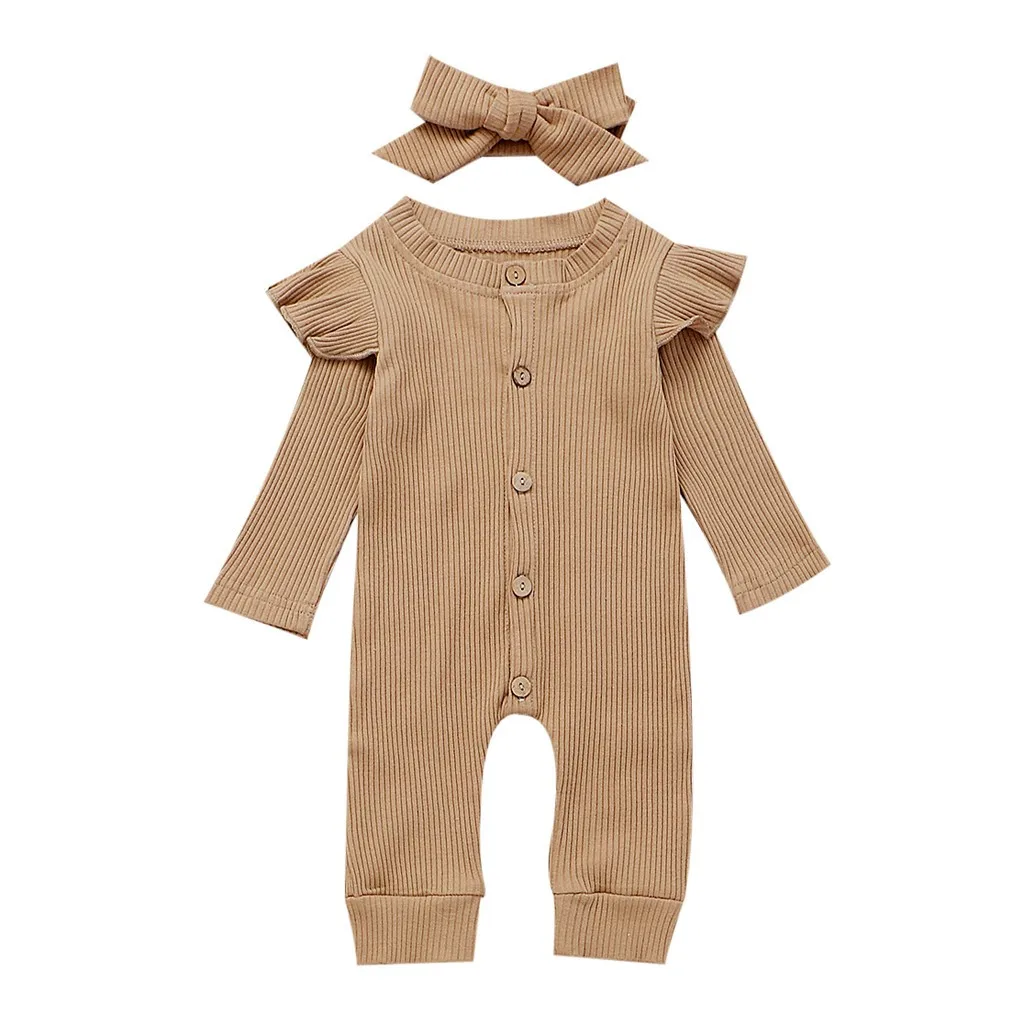 2 предмета зимняя одежда для новорожденных мальчиков и девочек однотонный