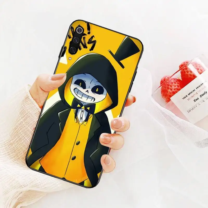 CUTEWANAN видео игра Undertale черный мягкий чехол для телефона Redmi Note 8 8A 7 6 6A 5 5A 4 4X 4A Go Pro Plus