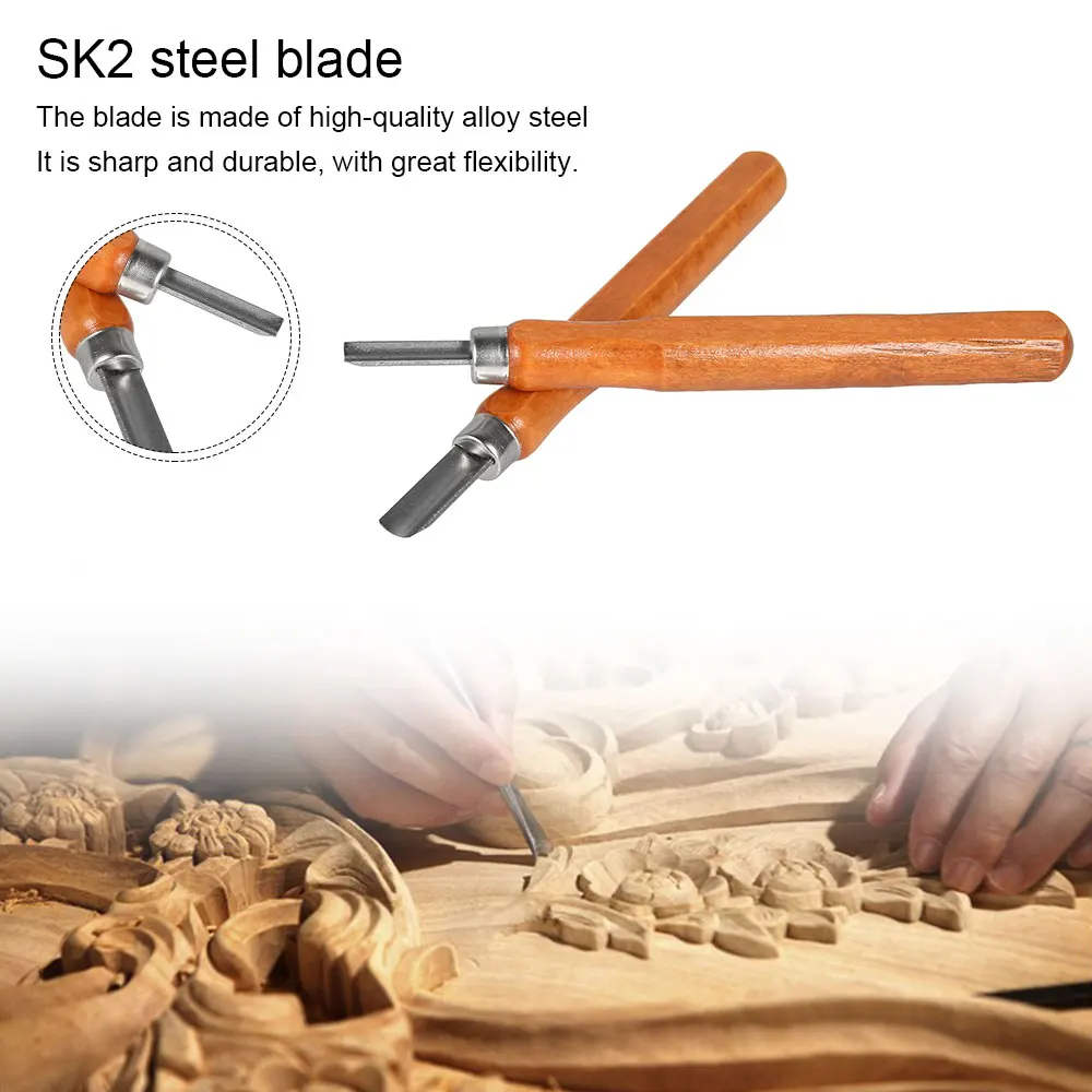 Набор профессиональных ручных инструментов для резьбы по дереву 15 шт. набор