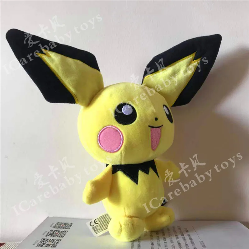 Плюшевые игрушки Pichu 23 см карманная детская Подарочная игрушка Детские
