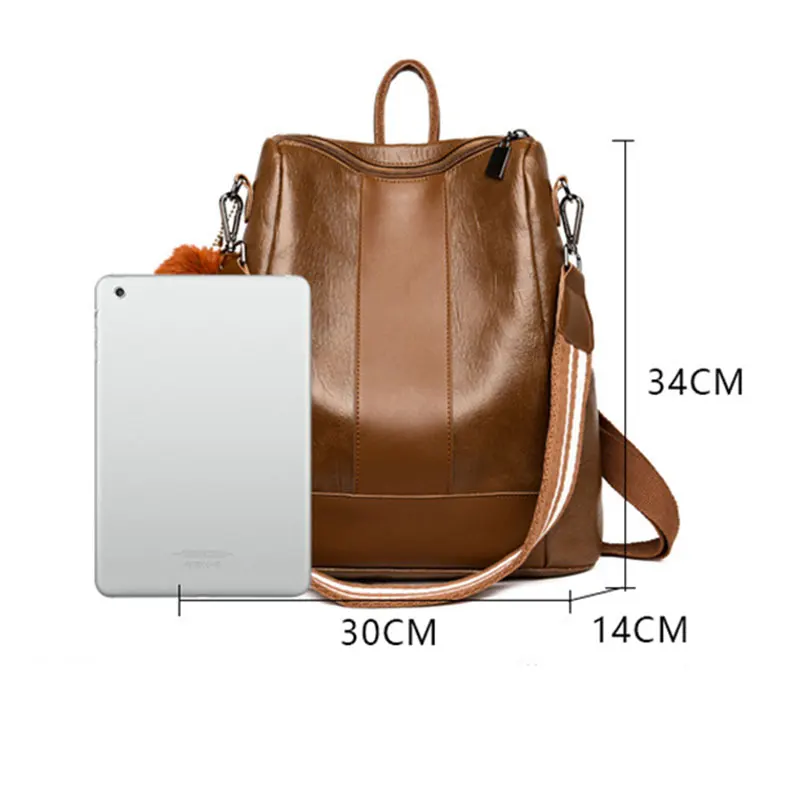 

Backpack Fashion Casual Bag Large Capacity Bag Anti-theft Backpack for Woman Girl d88