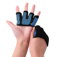 gym fitness half finger gloves dumbell power weight lift bodybuilding hand protector glove men women crossfit workout gloves
