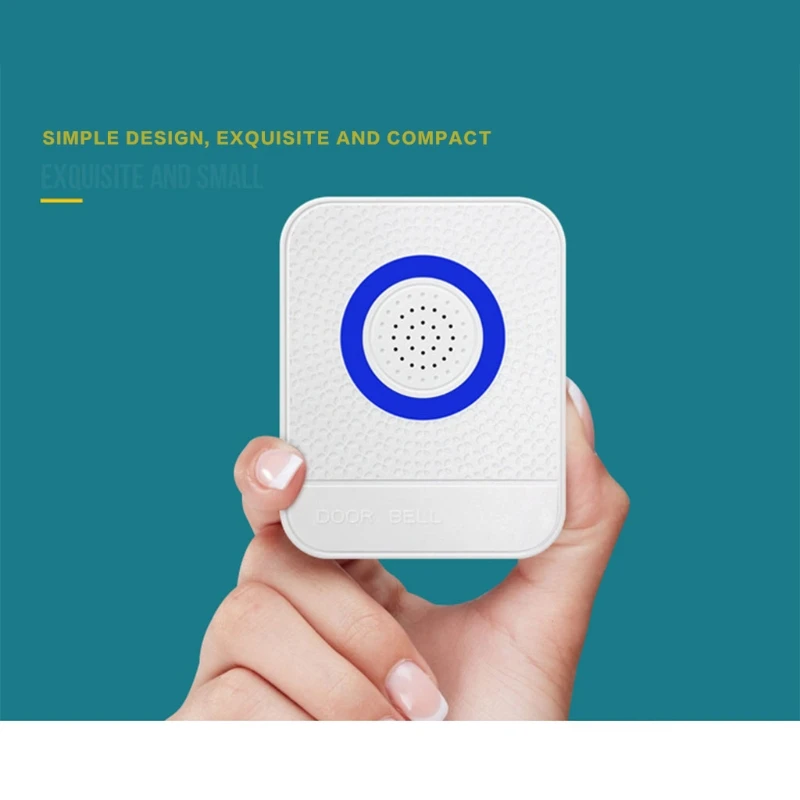 

Wired 12V Electronic Doorbell For Home Hotel Garden Company X37B