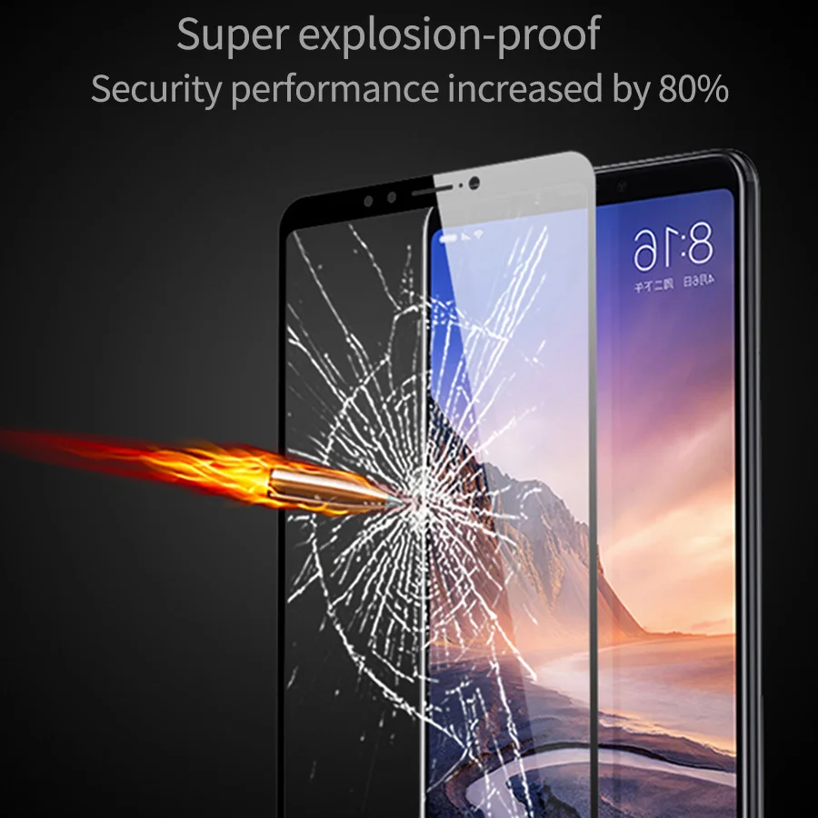 

For xiaomi 8 Mi 8 se lite Mi A2 lite Mi A1 Full Cover Screen Protector on for redmi 6a 7a S2 redmi note7 5 6pro Glass Film