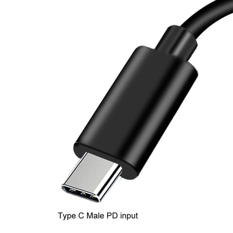 USB C/Type-C PD to 12V 3.5x1.35mm Power Cable for Wireless Router Speaker Laptop | AC/DC Adapters