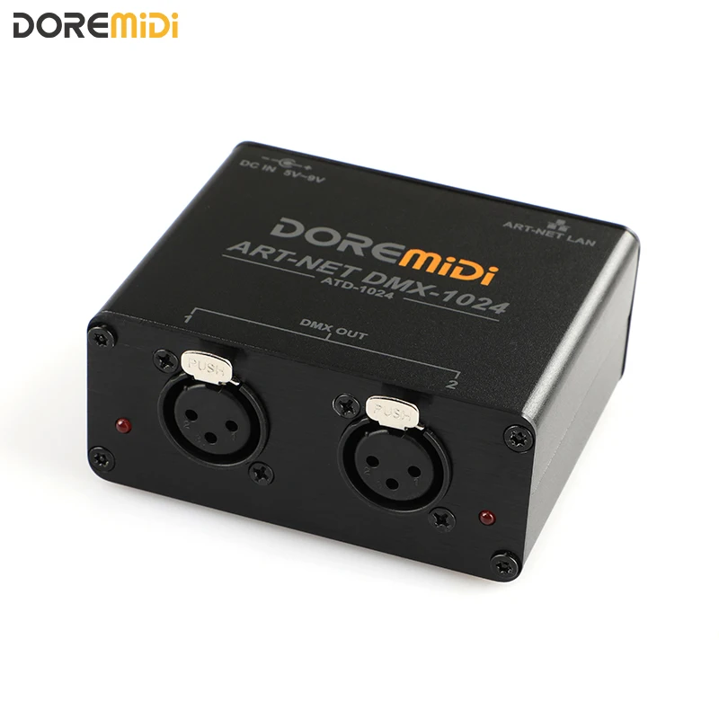 

DOREMiDi ART-NET DMX-1024 Network Box (ATD-1024) To DMX 1024 Box Channel Gateway Controller Design