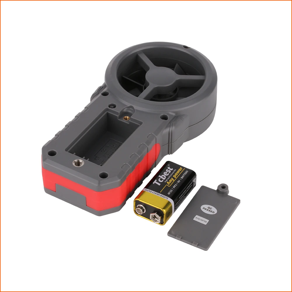 RZ Φ термометр датчик скорости ветра Измеритель Anemometro Windmeter 30 м/с ЖК цифровой