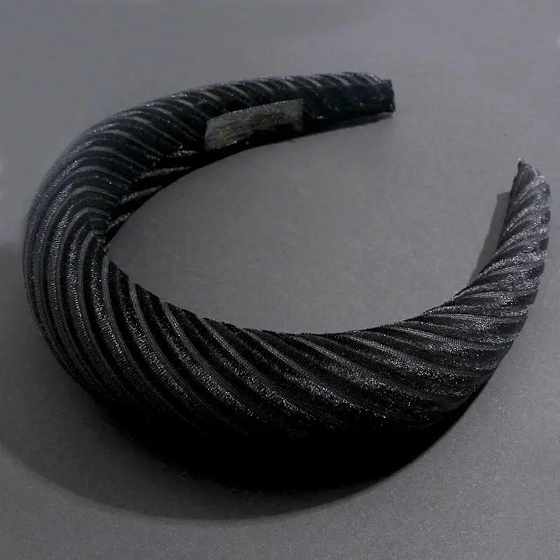 Flatfoosie Thick Velvet Women Headbands Hair Accessories Head Band Fashion Headwear 4CM Wide High Quality Hairbands For Woman | Украшения и