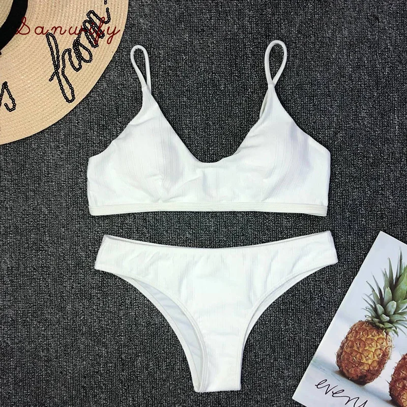 

Swimsuit Women Sexy Bikini 2020 Black Swimwear Women Bathing Suit Monokini Swim Wear Bikinis Set