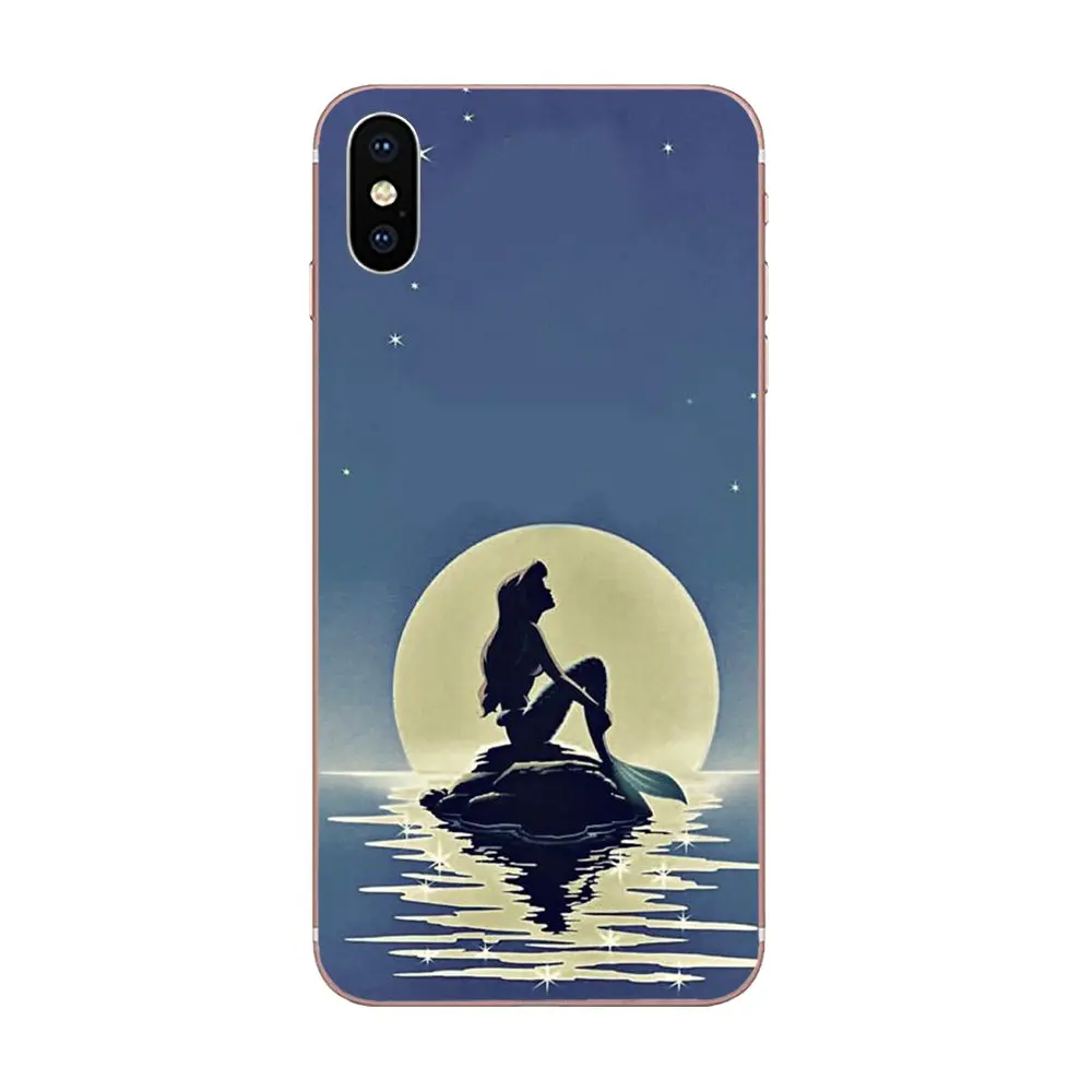 Симпатичная тату-Русалка Ариэль для Sony Xperia Z Z1 Z2 Z3 Z4 Z5 compact Mini M2 M4 M5 T3 E3 E5 XA XA1 XZ Premium |
