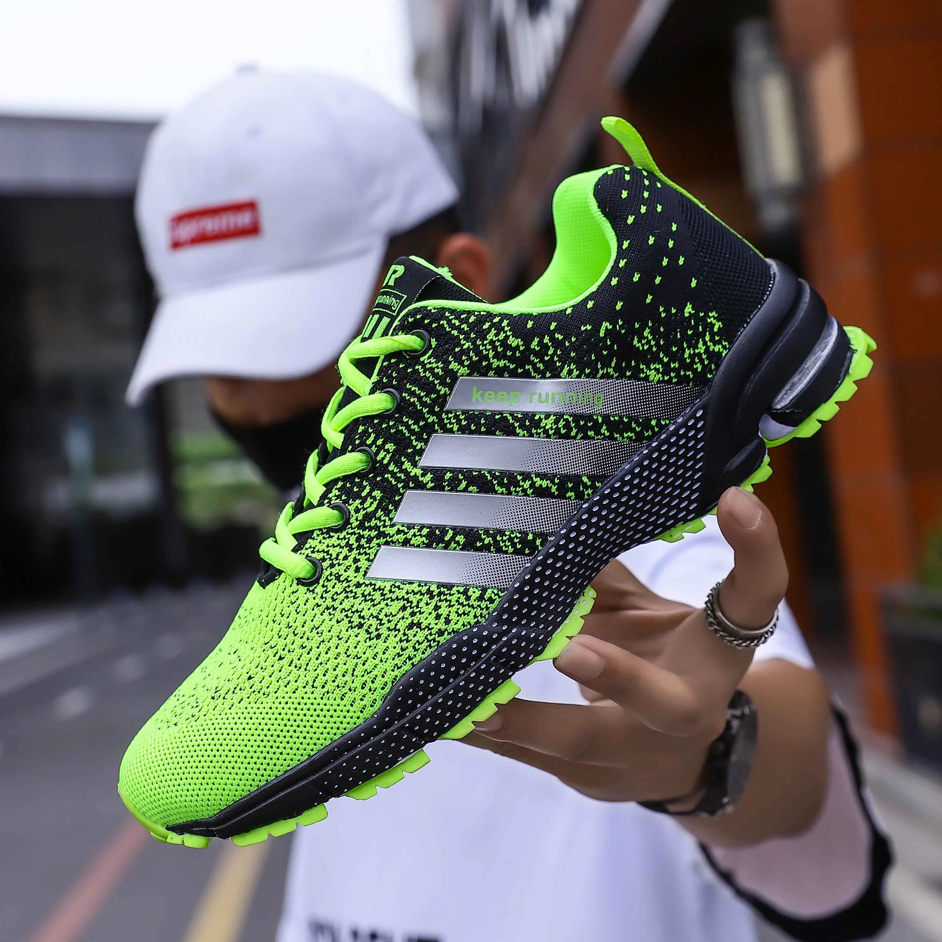 Кроссовки для мужчин и женщин модная спортивная обувь удобные повседневные спортзала пар|Беговая обувь| |