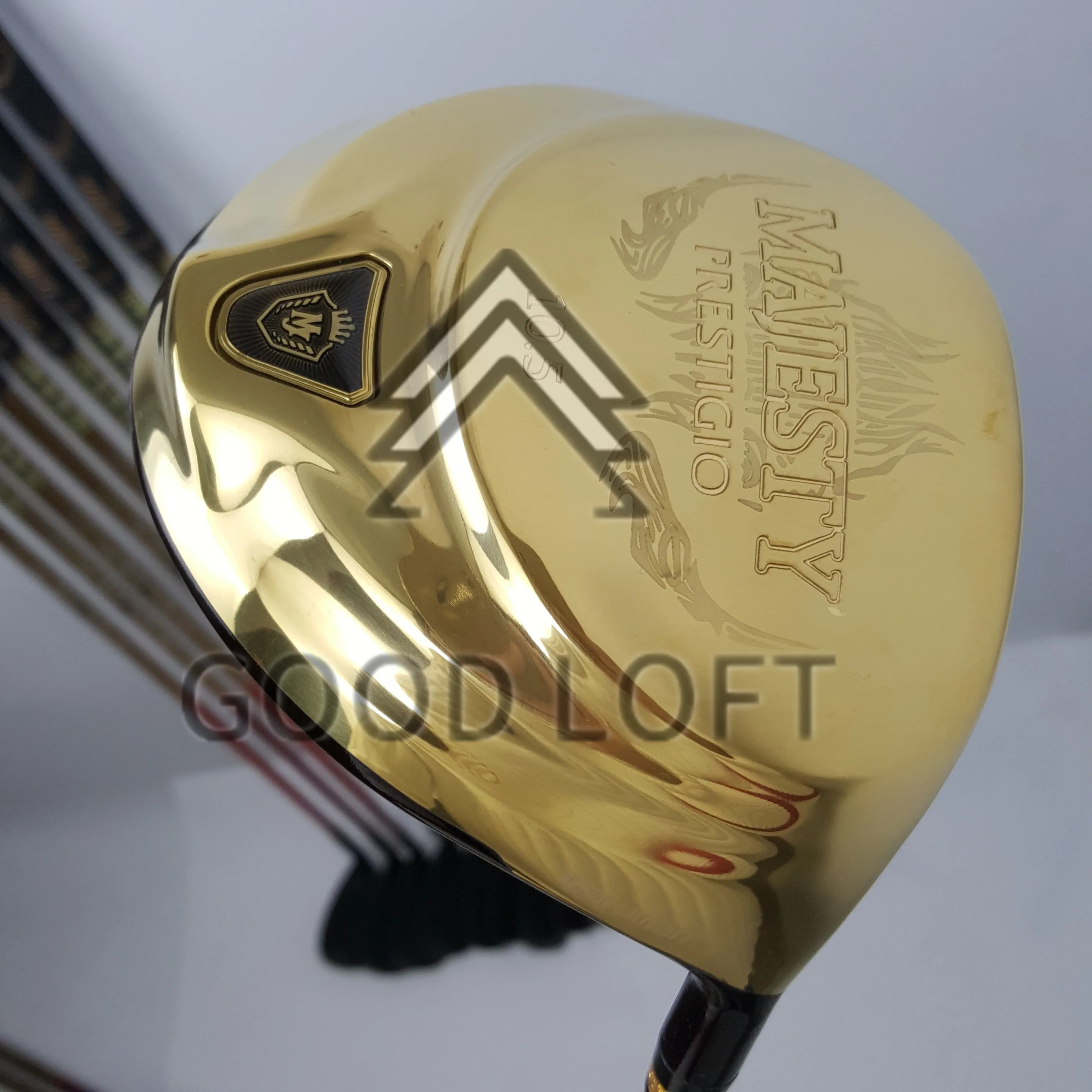 

Maruman Majesty Prestigio 9 Golf Drive 9.5 or 10.5 and 3/5wood Graphite shaft R / S flex with club head free shipping