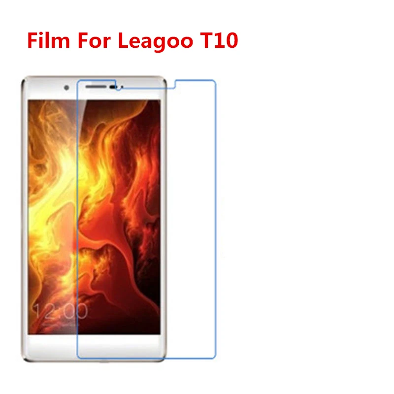 1/2/5/10 шт. ультратонкая прозрачная защитная пленка для ЖК-экрана HD с тканевой пленкой для очистки Leagoo T10.