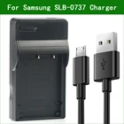 Зарядное устройство LANFULANG SLB-0737 0837 для цифровой камеры Samsung Digimax L50 L60 L700 L73 L80 NV3 NV5 NV7 i5 i6 i70 i50 MP3