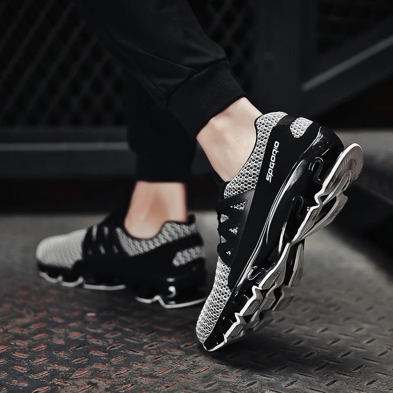 Новое лезвие спортивная обувь для мужчин противоскользящая амортизирующая