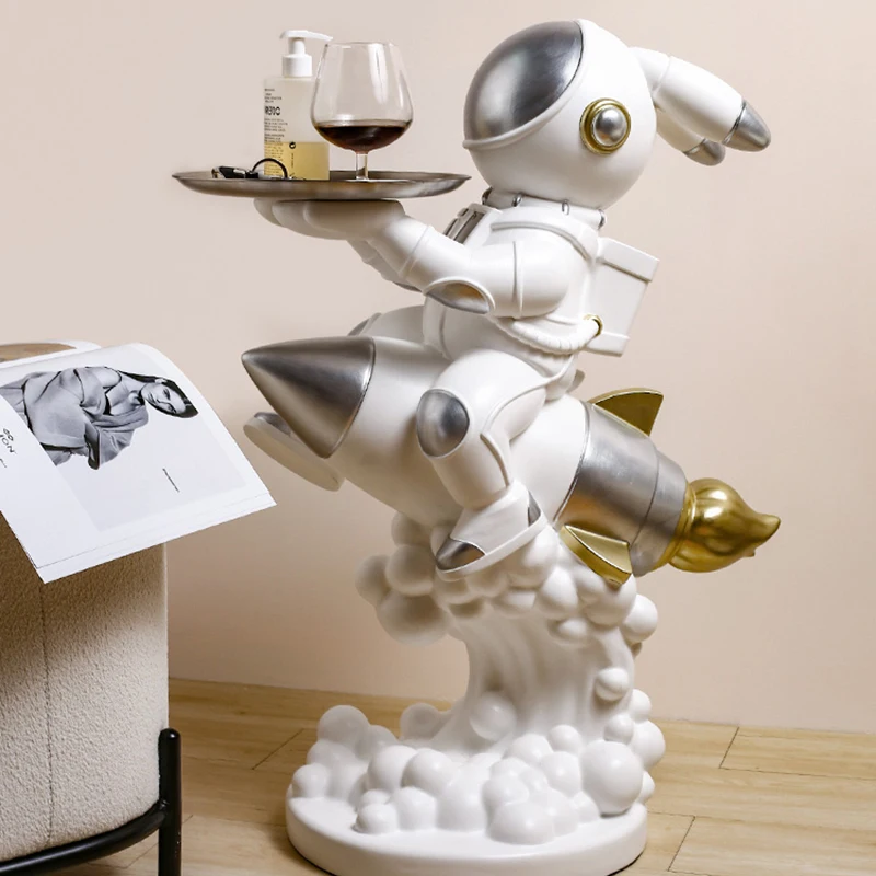 

Figurines For Interior Large Floor Decoration Home Decoration Accessories Modern Resin Astronaut Statues And Sculptures