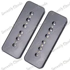 Набор 2 предмета Soapbar P90 кускового мыла Стиль пикап винт шпульки для Электрогитары. -Расстояние между полюсами 50 мм и 52 мм на выбор
