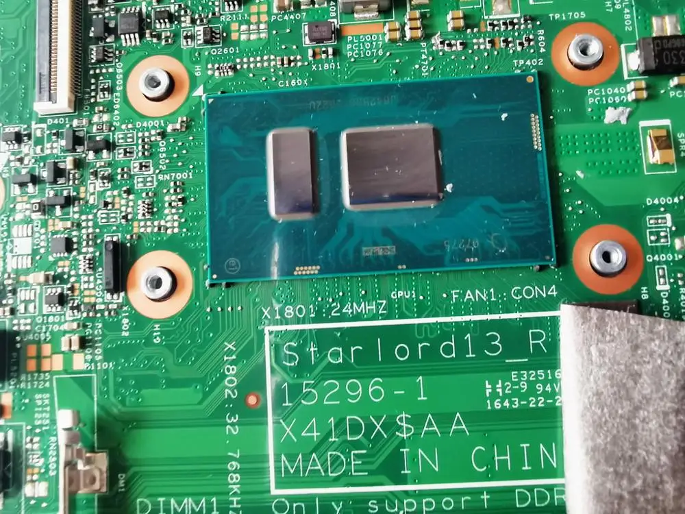 Оригинальный для ноутбука DELL 13 5378 5368 Материнская плата I5 7200U звезда lord13_R 15296 1